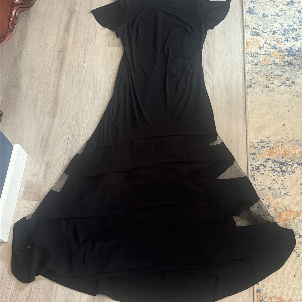 Ralph Lauren Clevella Gown, Size 14 - Picture 4 of 6